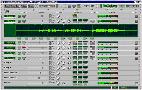 MultitrackStudio Screenshot